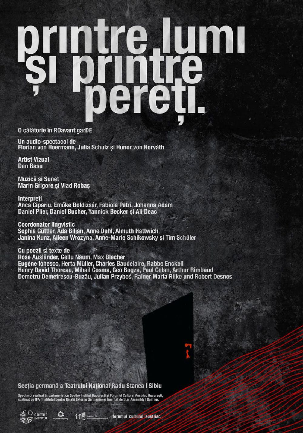 Poster "Printre Lumi și Printre Pereți"